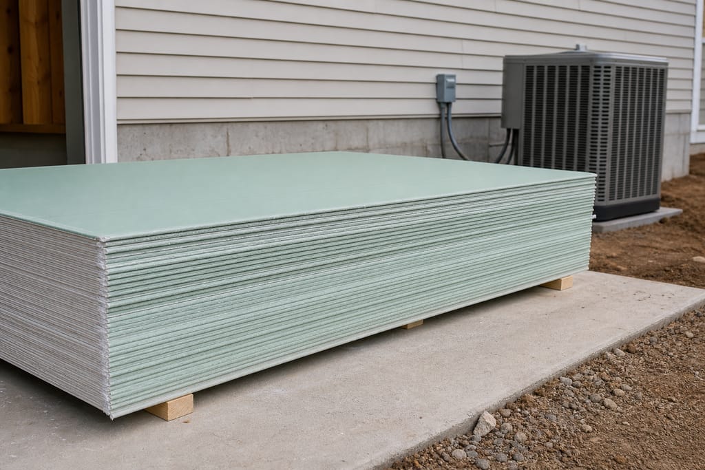 Paperless mold-resistant board photo