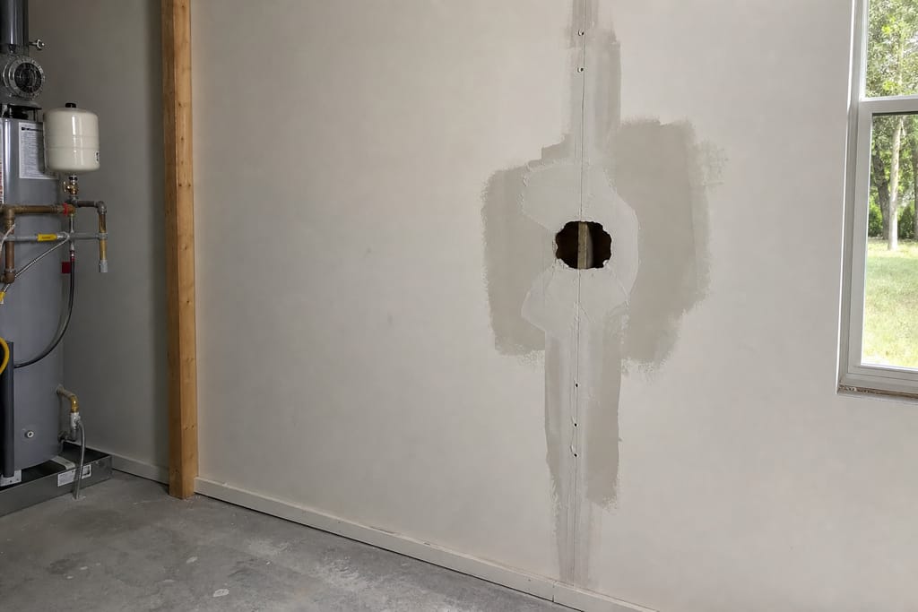 Setting-type compound for deeper holes photo