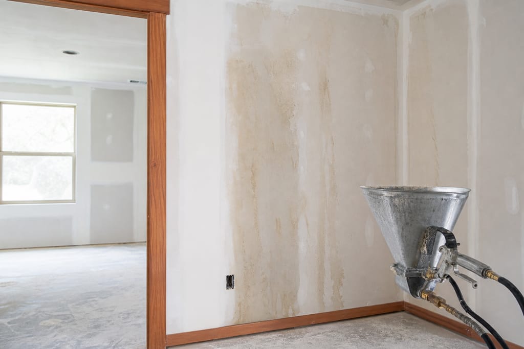 Texture sprayer for finish blend photo