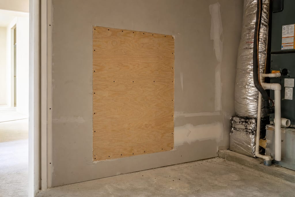 Backing install photo